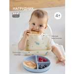 Нагрудник edda силикон 1 шт. в ассортименте