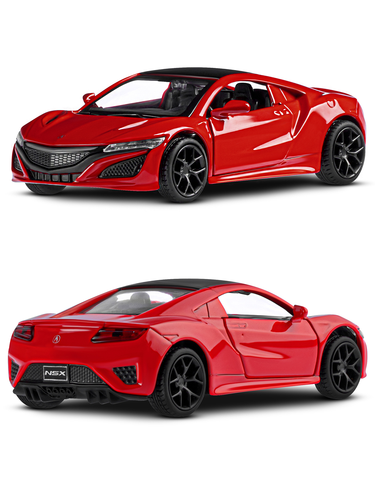 Автомобиль АВТОпанорама Honda Acura NSX 1:38 JB1200143 - фото 10