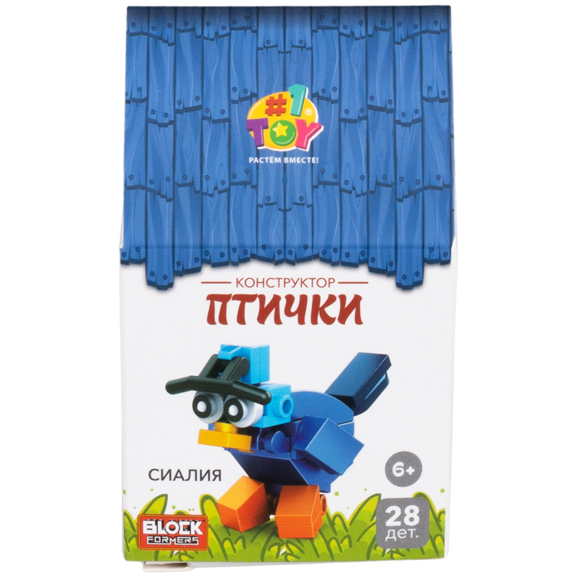 Конструктор Blockformers Птички набор 6 шт. из мини-блоков - фото 21