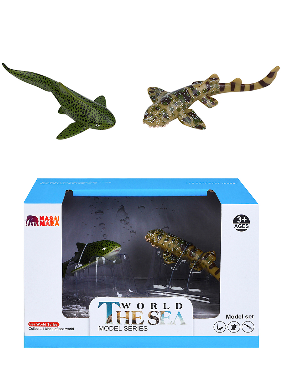 Игровой набор Masai Mara Китовая акула и зебровая акула - фото 11