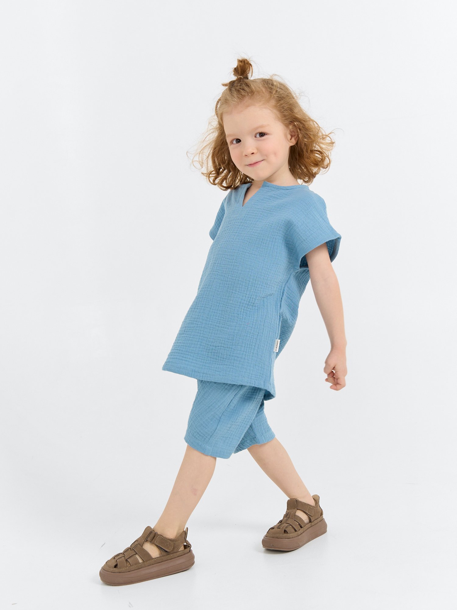 Шорты BUNGLY 1R6443/Деним - фото 3