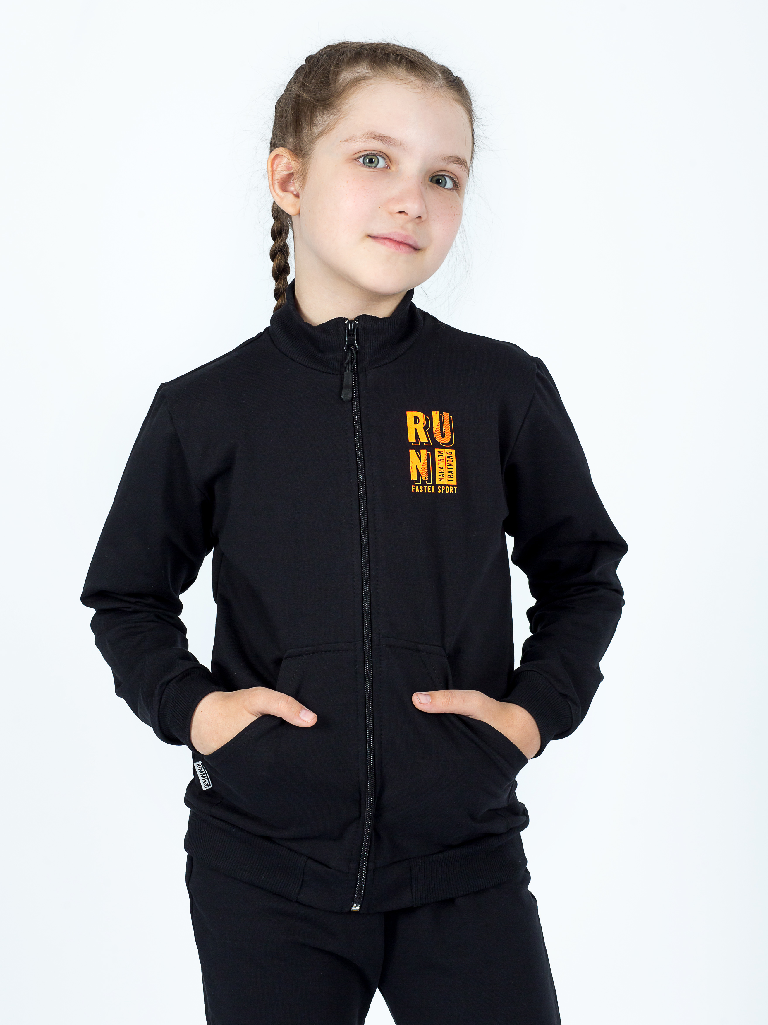Спортивный костюм KiMMi co К-14087062п черный спорт - фото 13