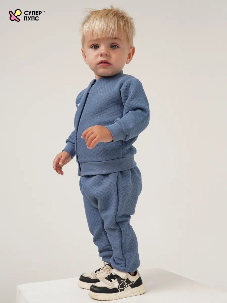 Костюм Супер Пупс мод4м/сероголубой - фото 8