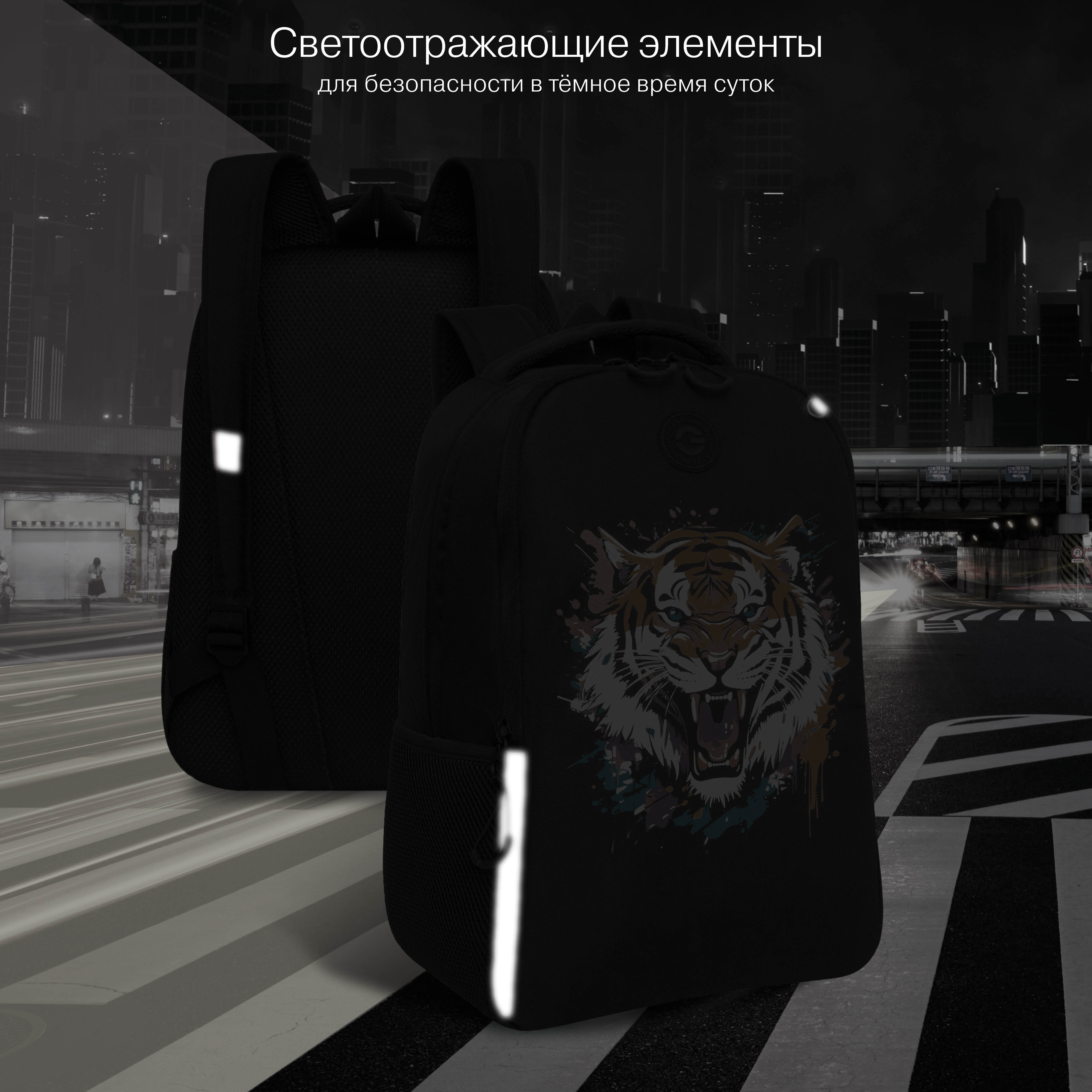 Рюкзак Grizzly Тигр - фото 11