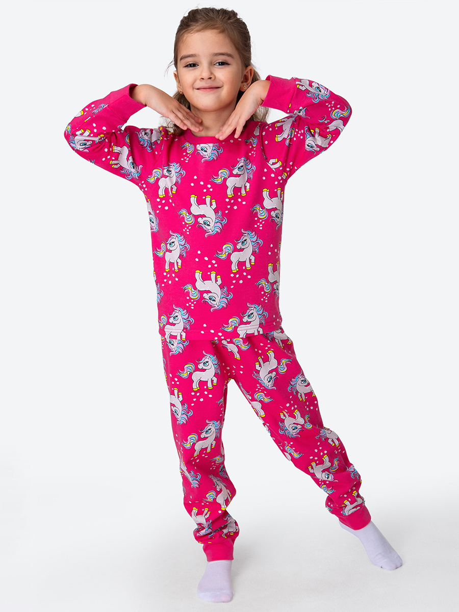 Пижама HappyFox HF00920фуксия - фото 7