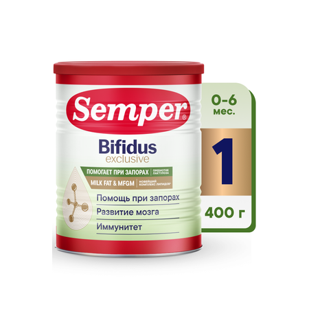 Смесь Semper Bifidus Exclusive 1 400г