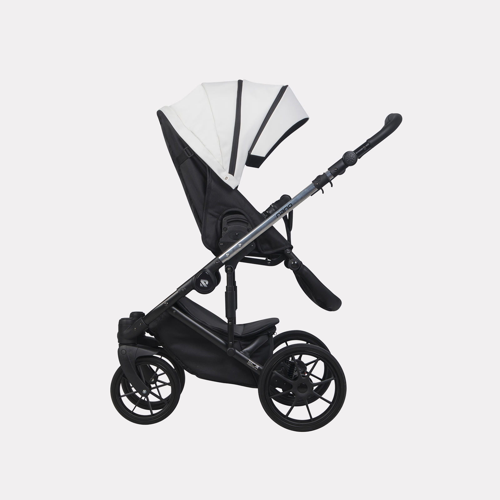 Коляска 2в1 Riko Nano Thermo Ecco белый - фото 8