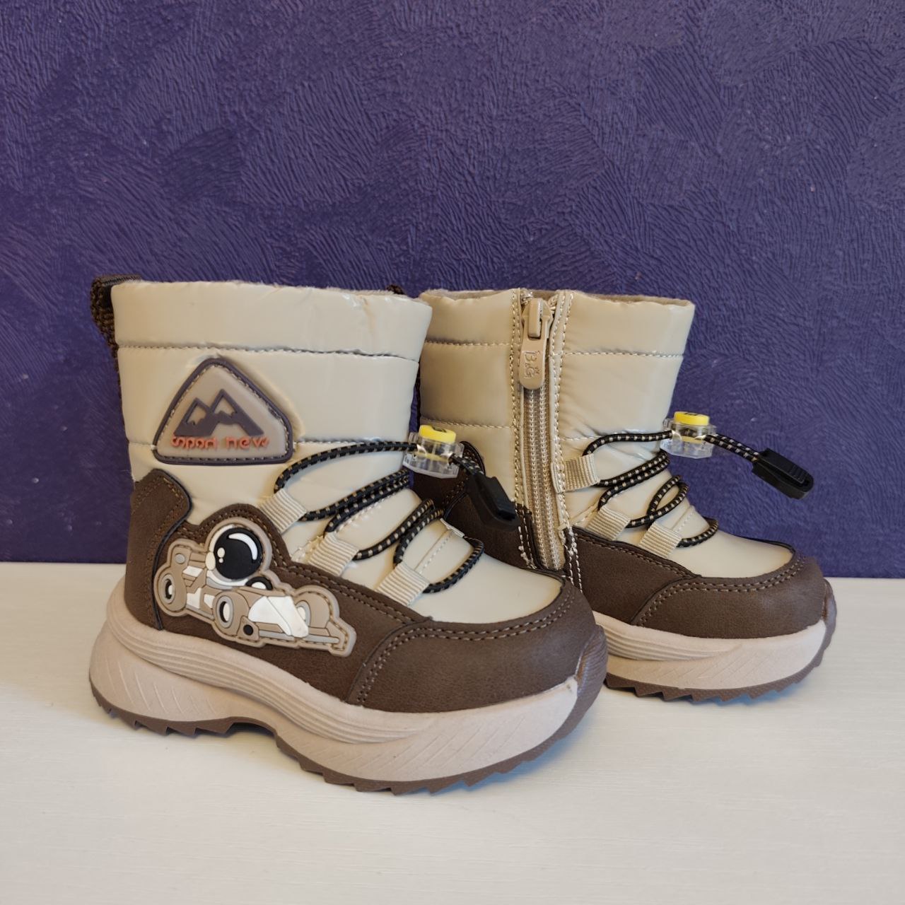 Ботинки mutter ботинки_зимние_бежевые - фото 2