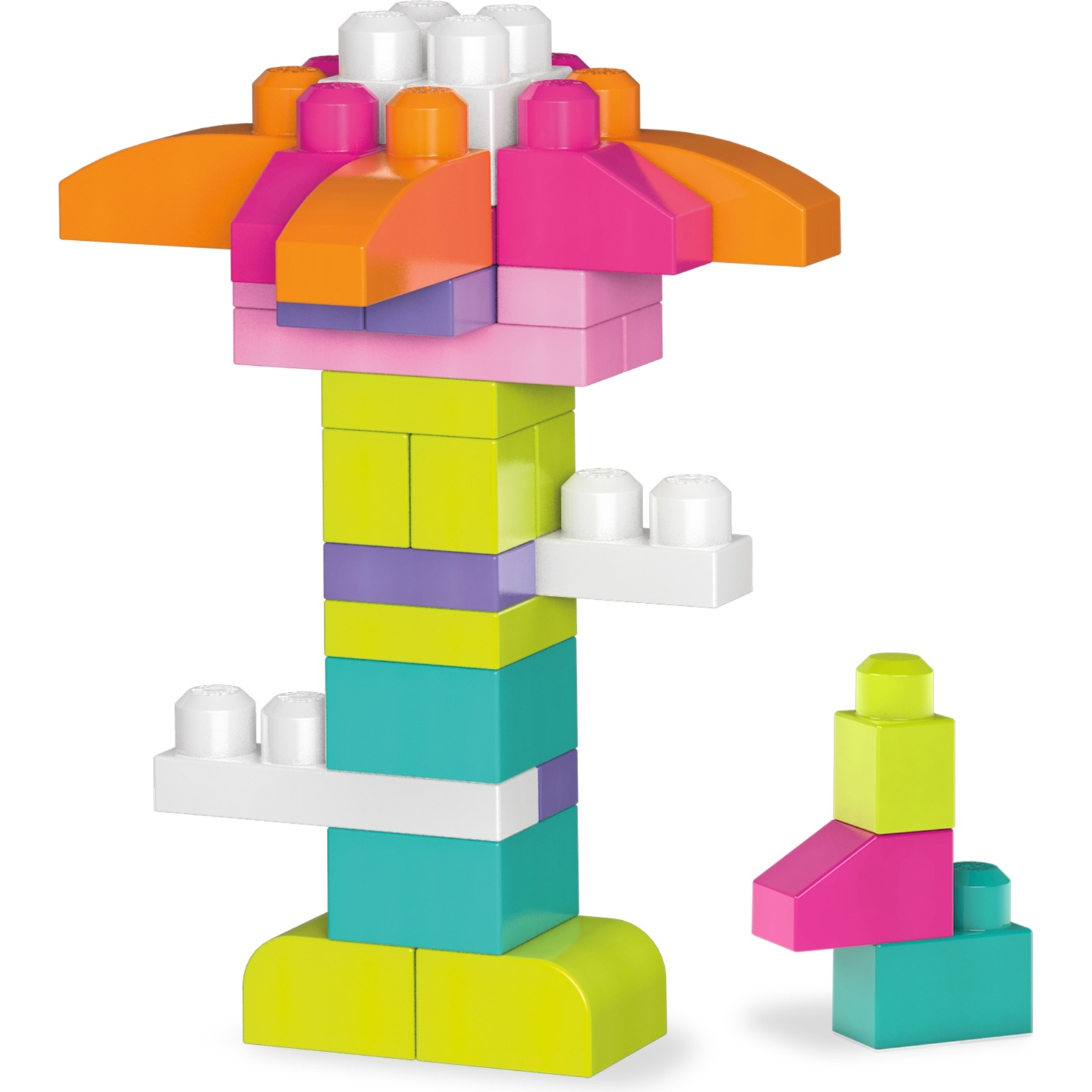 Конструктор Mega Bloks First Builders 60 дет. - фото 10