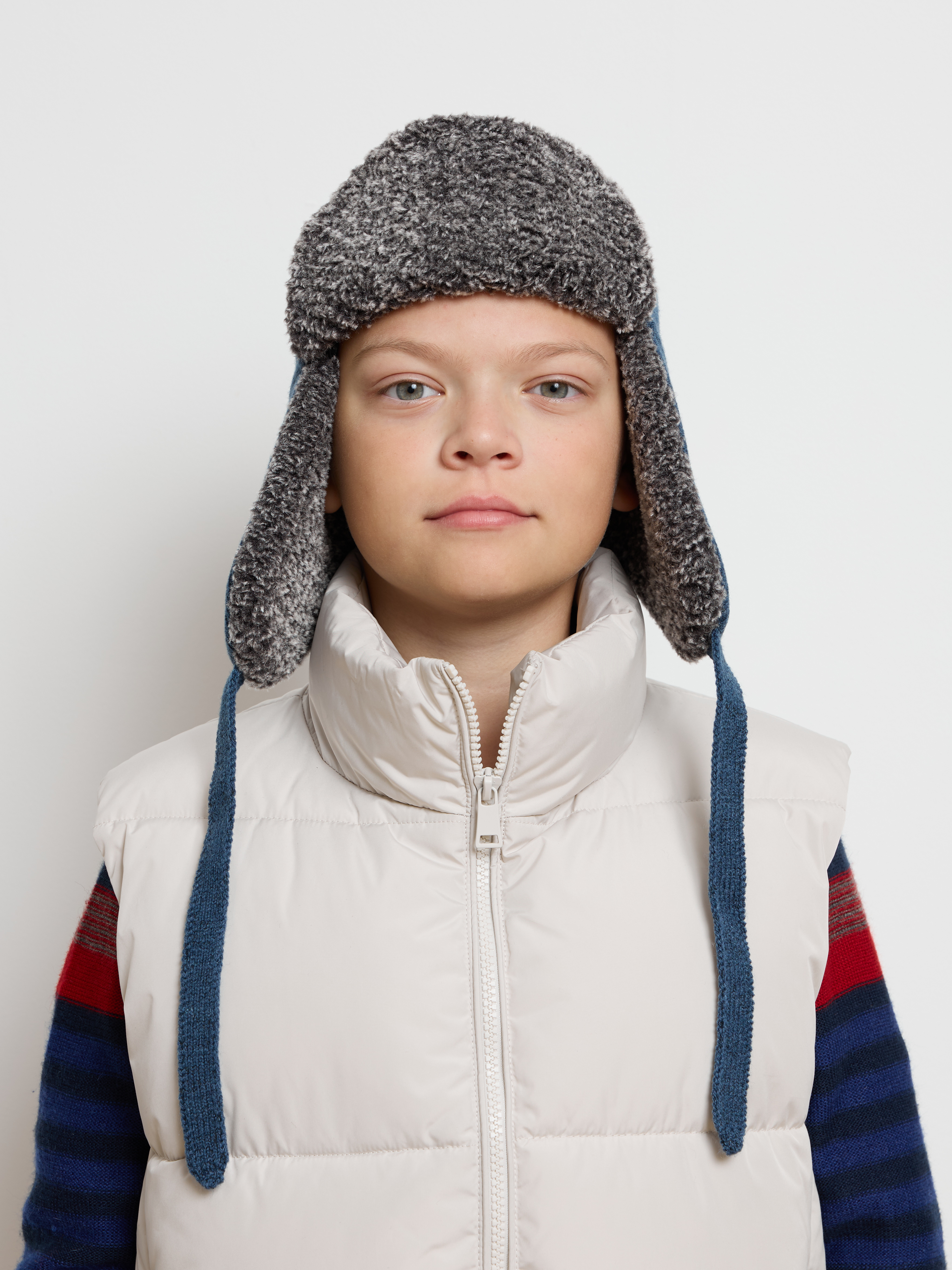 Шапка-ушанка Starkoff Kids Д500928/03 - фото 5