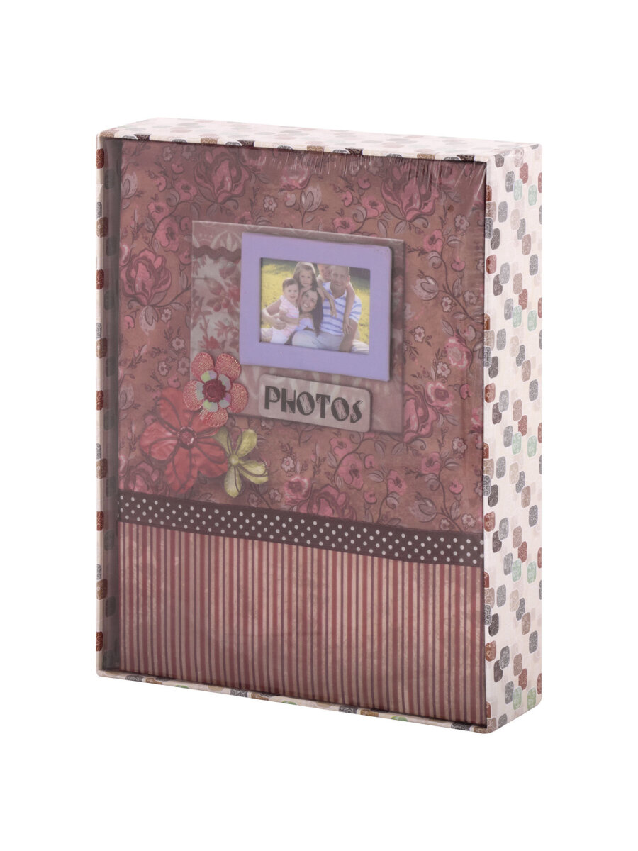 Фотоальбом семейный Brauberg на 200 фото твердая обложка - фото 13