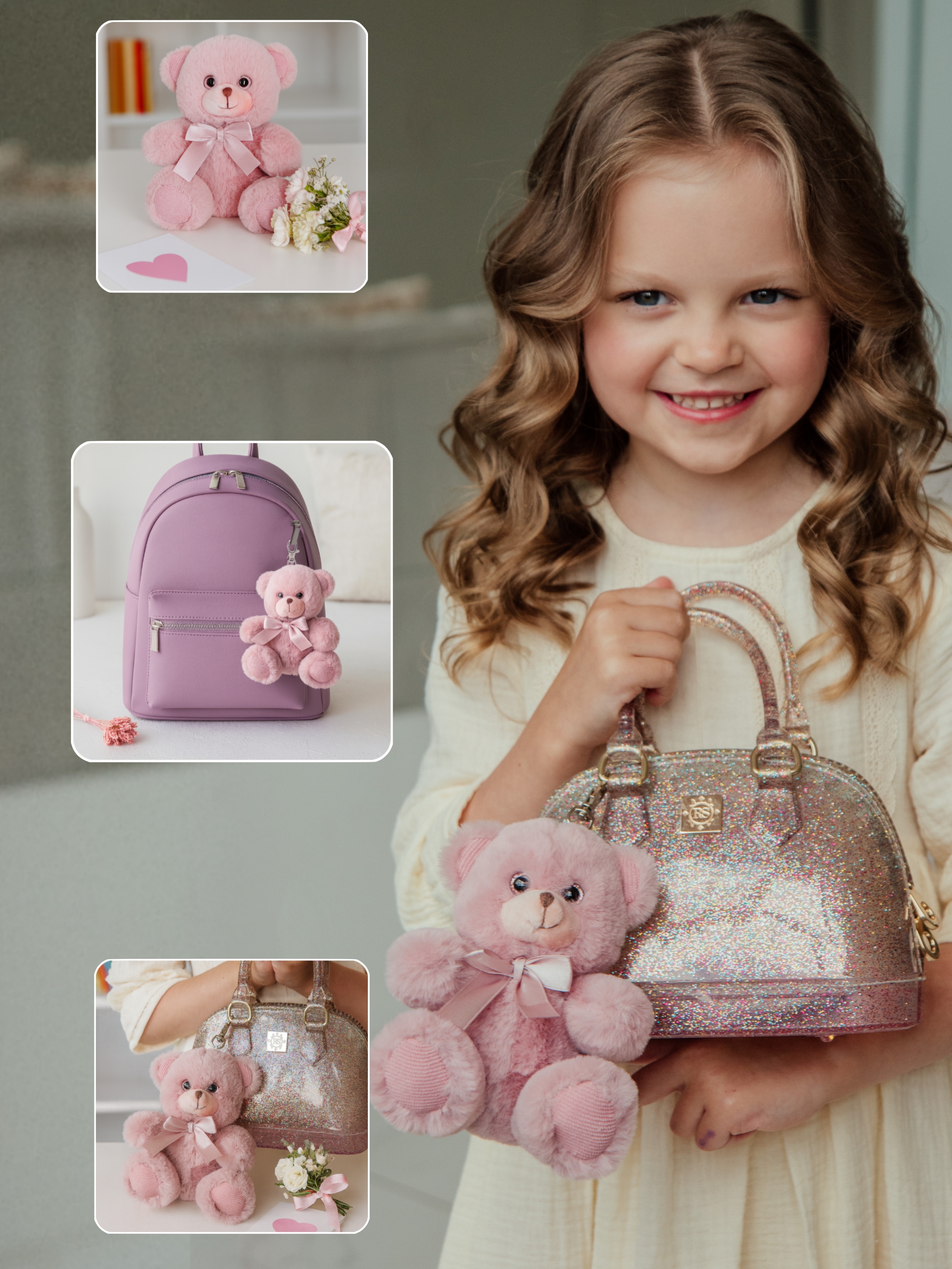 Мягкая игрушка ПЛЮШЛЕНД мишка мишка - фото 4