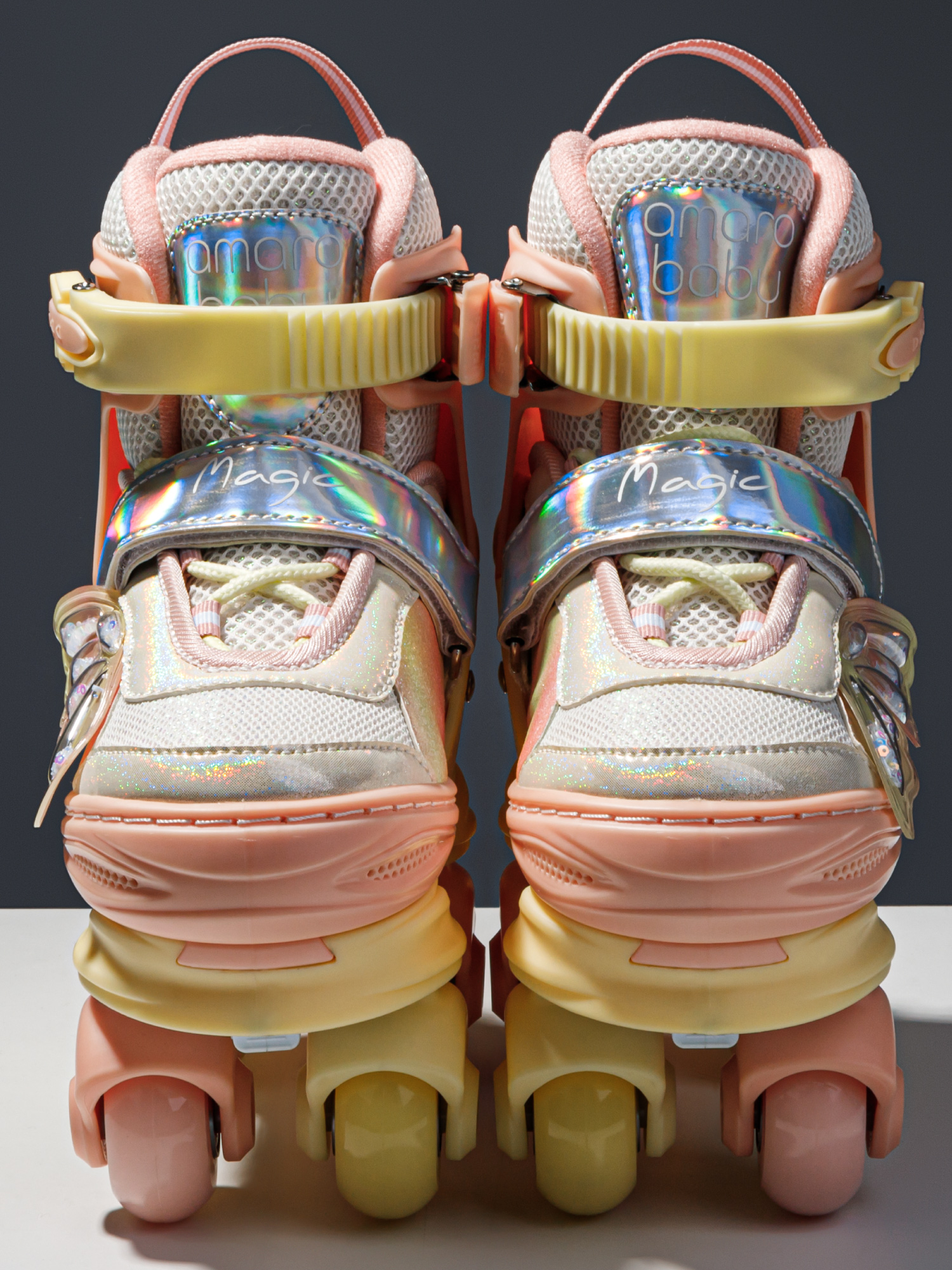 Роликовые коньки Amarobaby M 27-30 - фото 11