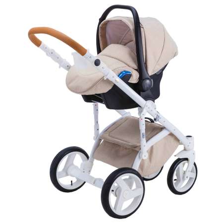 Коляска 3в1 BeBe-mobile бежевый