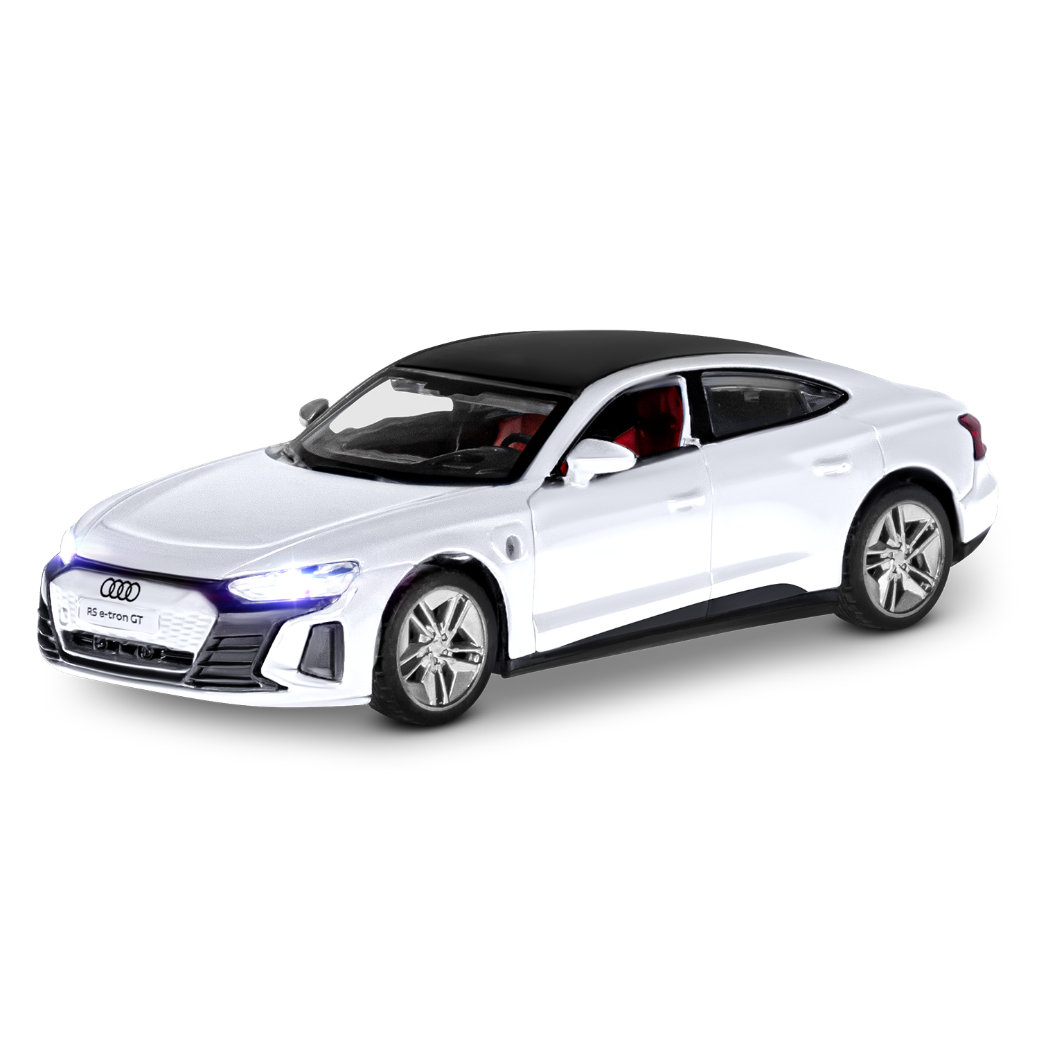 Автомобиль AUTODRIVE Audi RS e tron GT 1:36 белый JB1251678 - фото 10