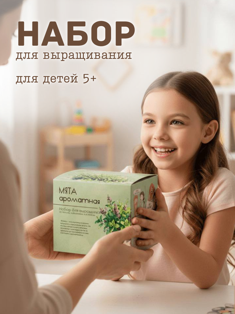 Набор для выращивания ECOSEEDS мята - фото 1
