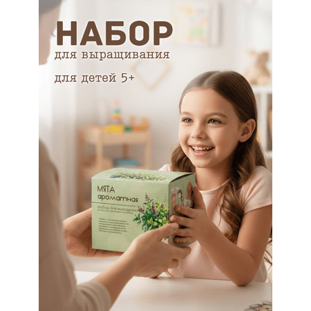 Набор для выращивания ECOSEEDS мята