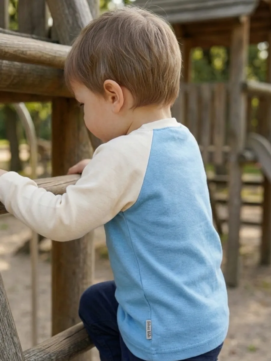 Лонгслив 2 шт Супер Пупс лонг/2шт/рукав/голубой - фото 10