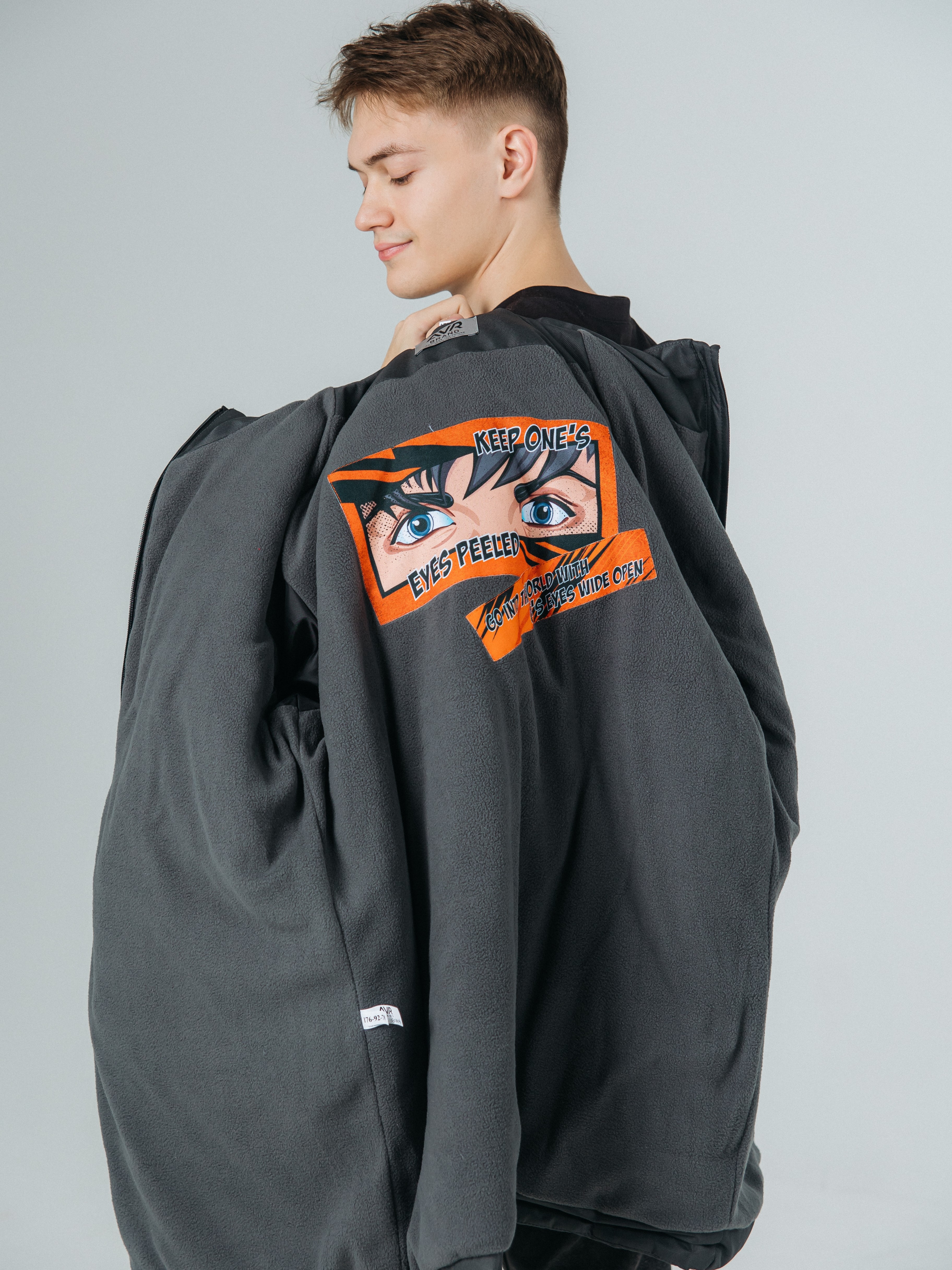 Куртка Аврора 1086-М/графит - фото 9