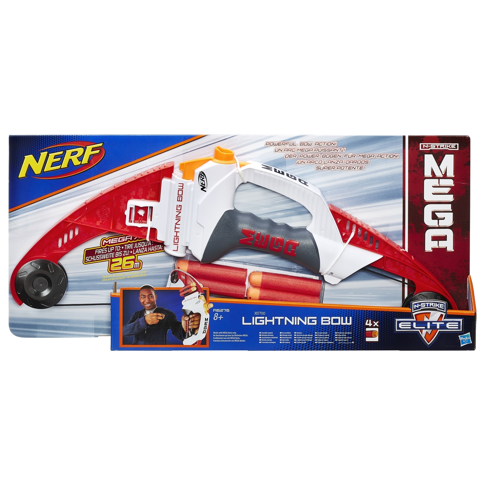 Бластер Nerf Mega Лёгкий Лук - фото 2