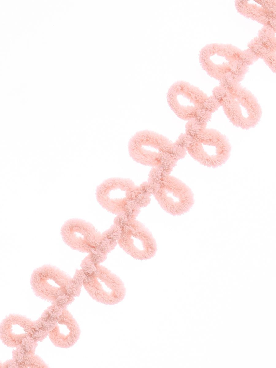 Пряжа для вязания Alize puffy 100 г 9 м микрополиэстер фантазийная плюшевая 161 пудра 5 мотков - фото 5