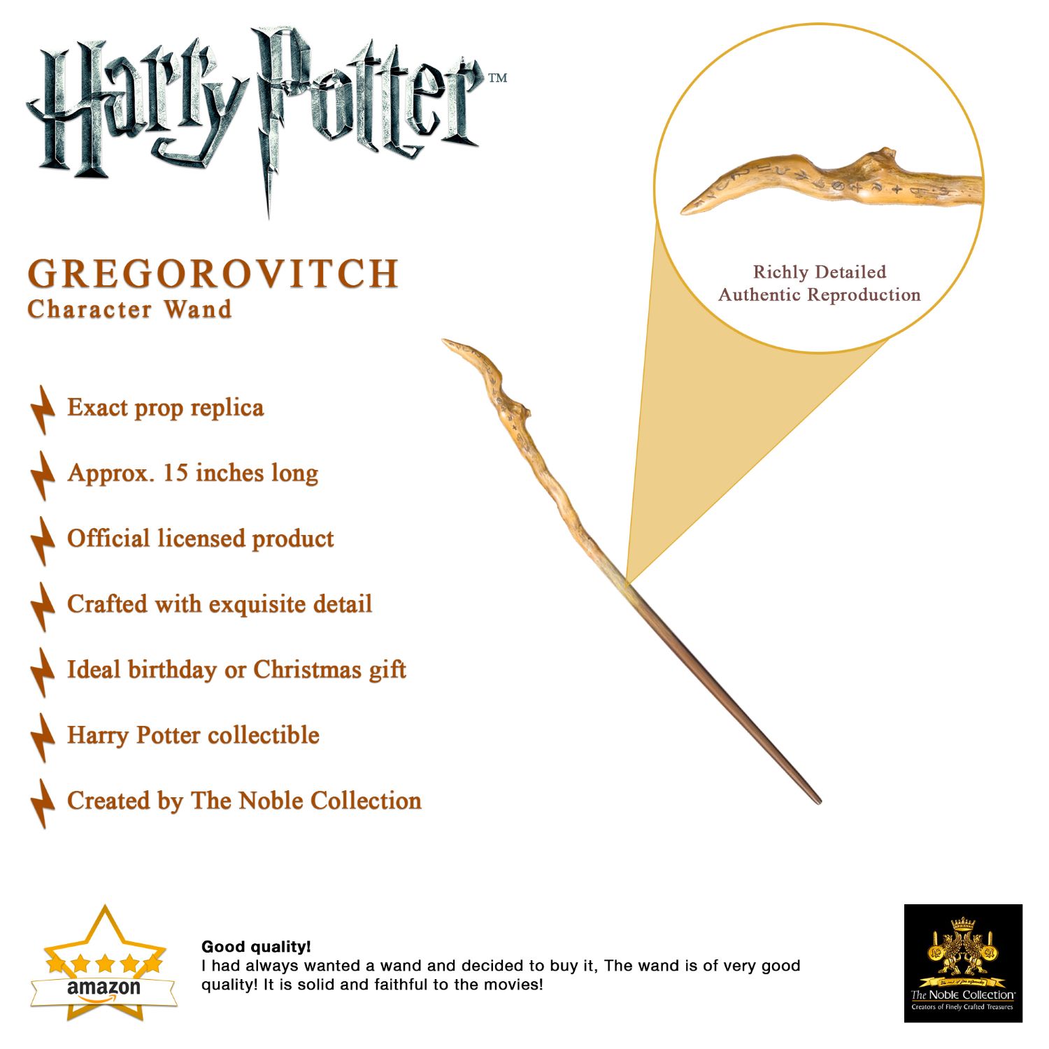 Игрушка Harry Potter Волшебник (волшебная палочка) - фото 6
