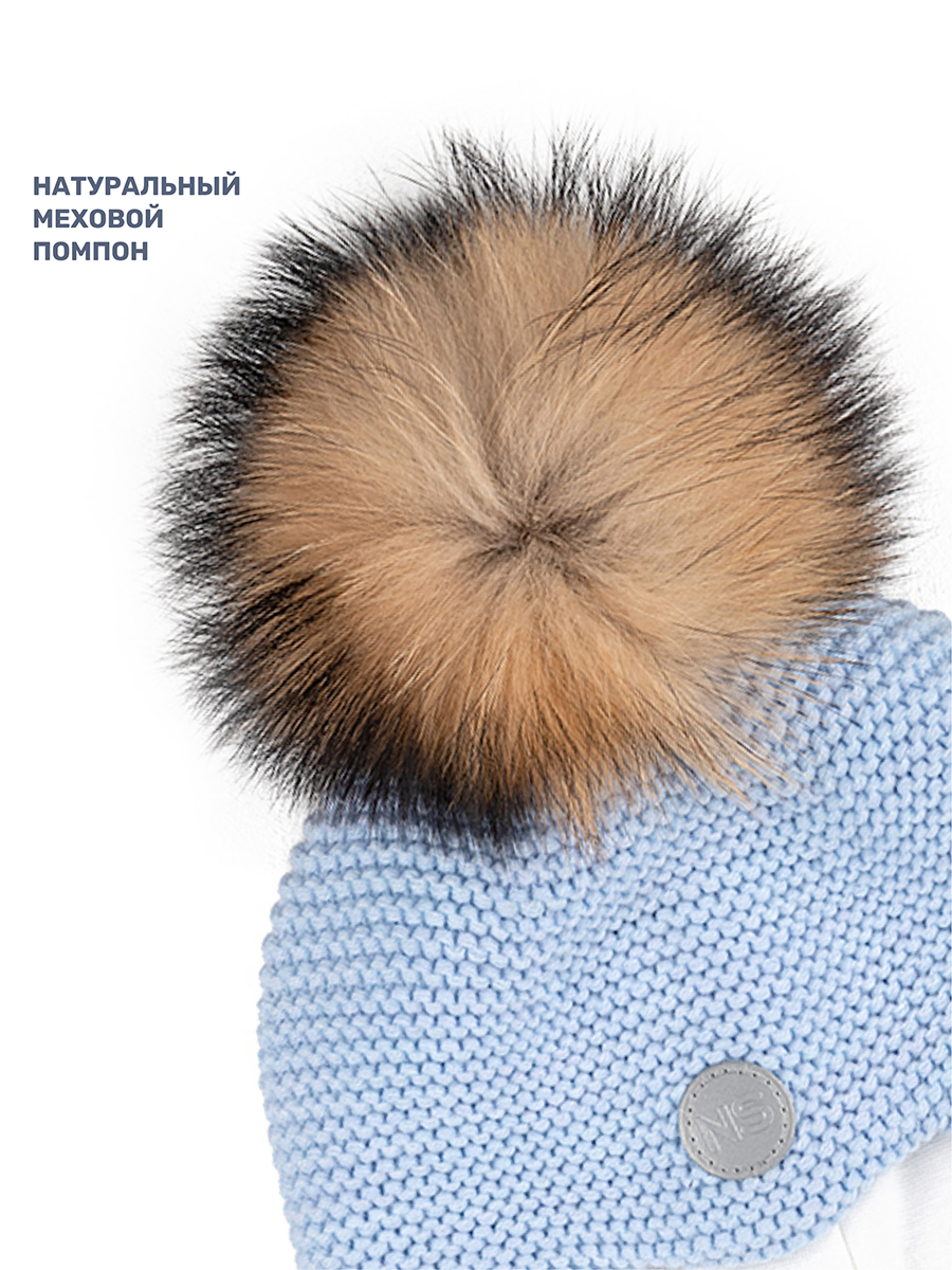 Шапка NIKASTYLE 10з15324 небесный - фото 6