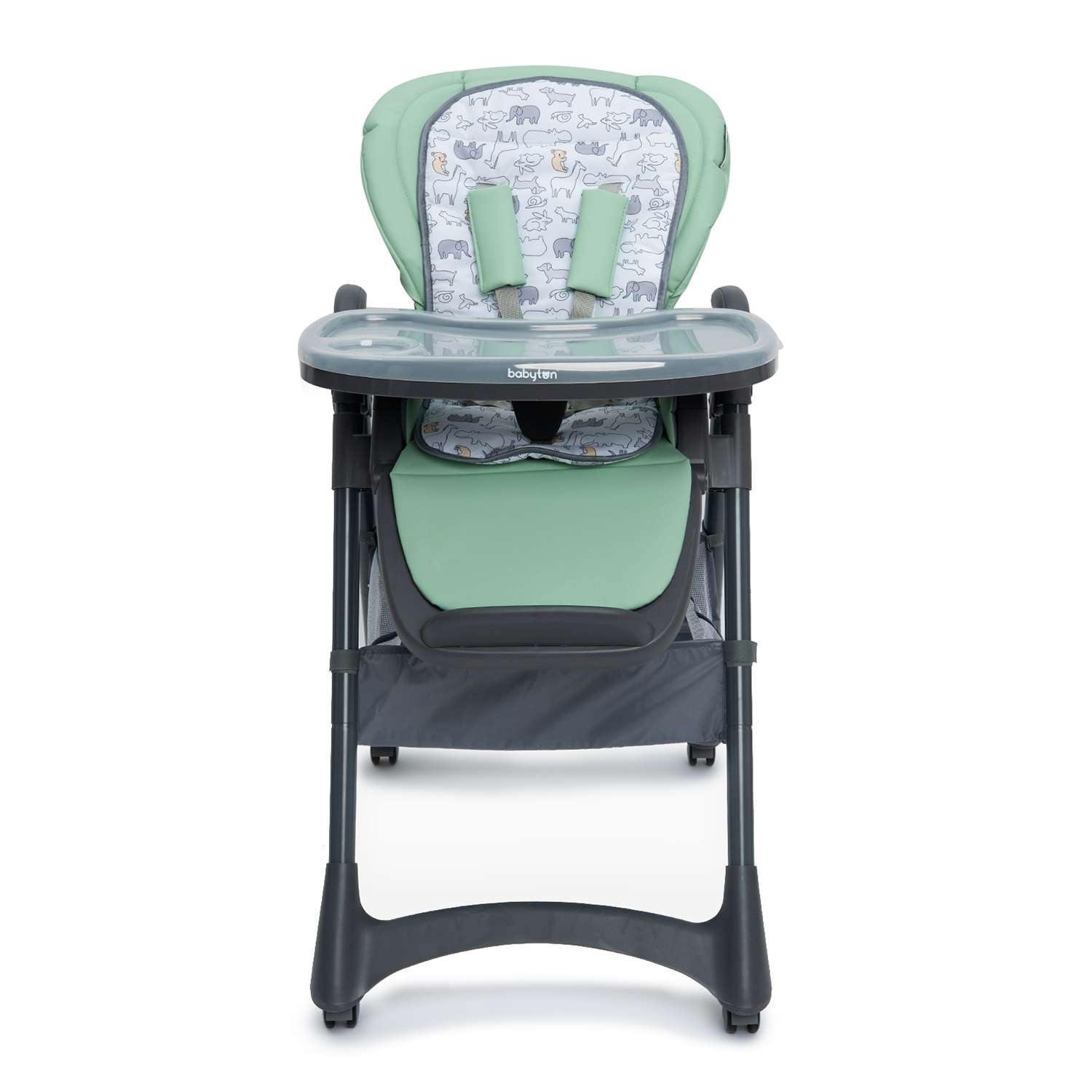 Стульчик для кормления Babyton Sweet Meals Mint зеленый - фото 13