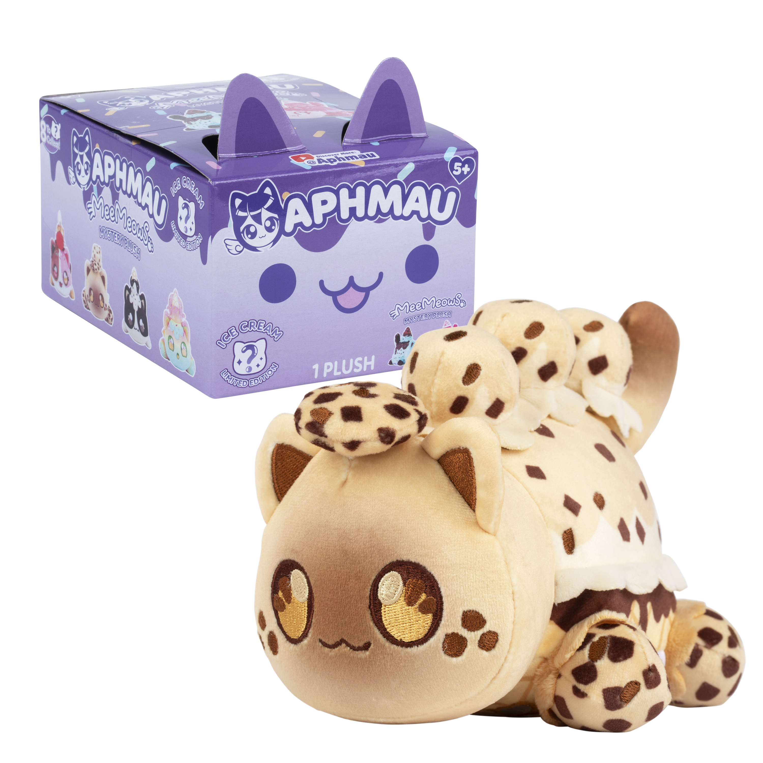 Мягкая игрушка APHMAU Мороженое Сюрприз 15см - фото 15