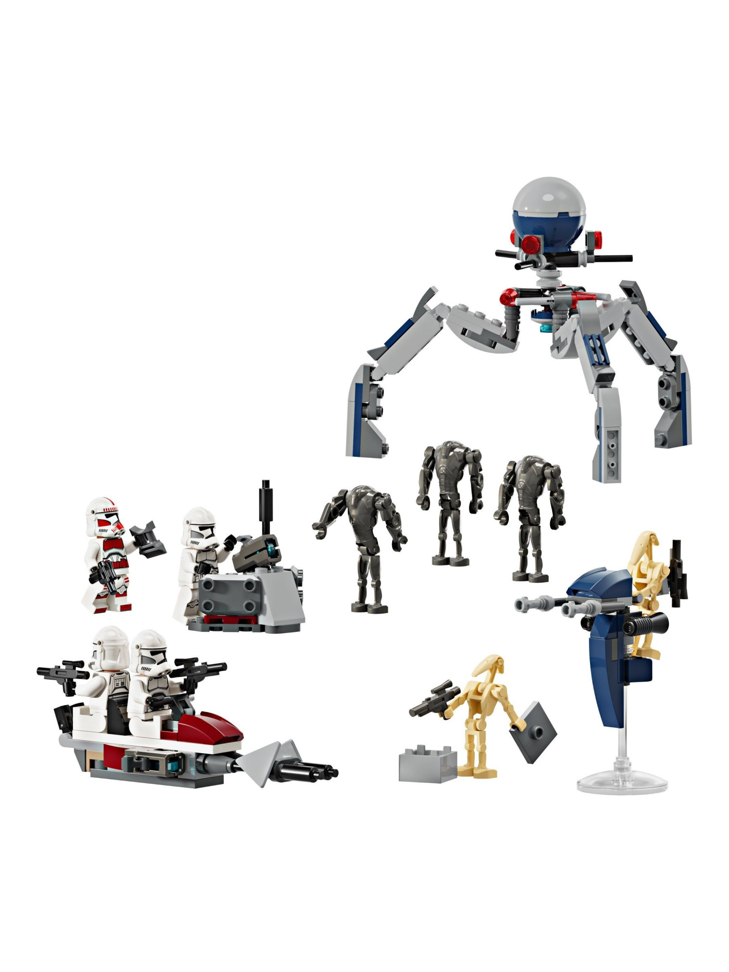 Конструктор LEGO Star Wars Клоны и боевой дроид 215 дет. - фото 2