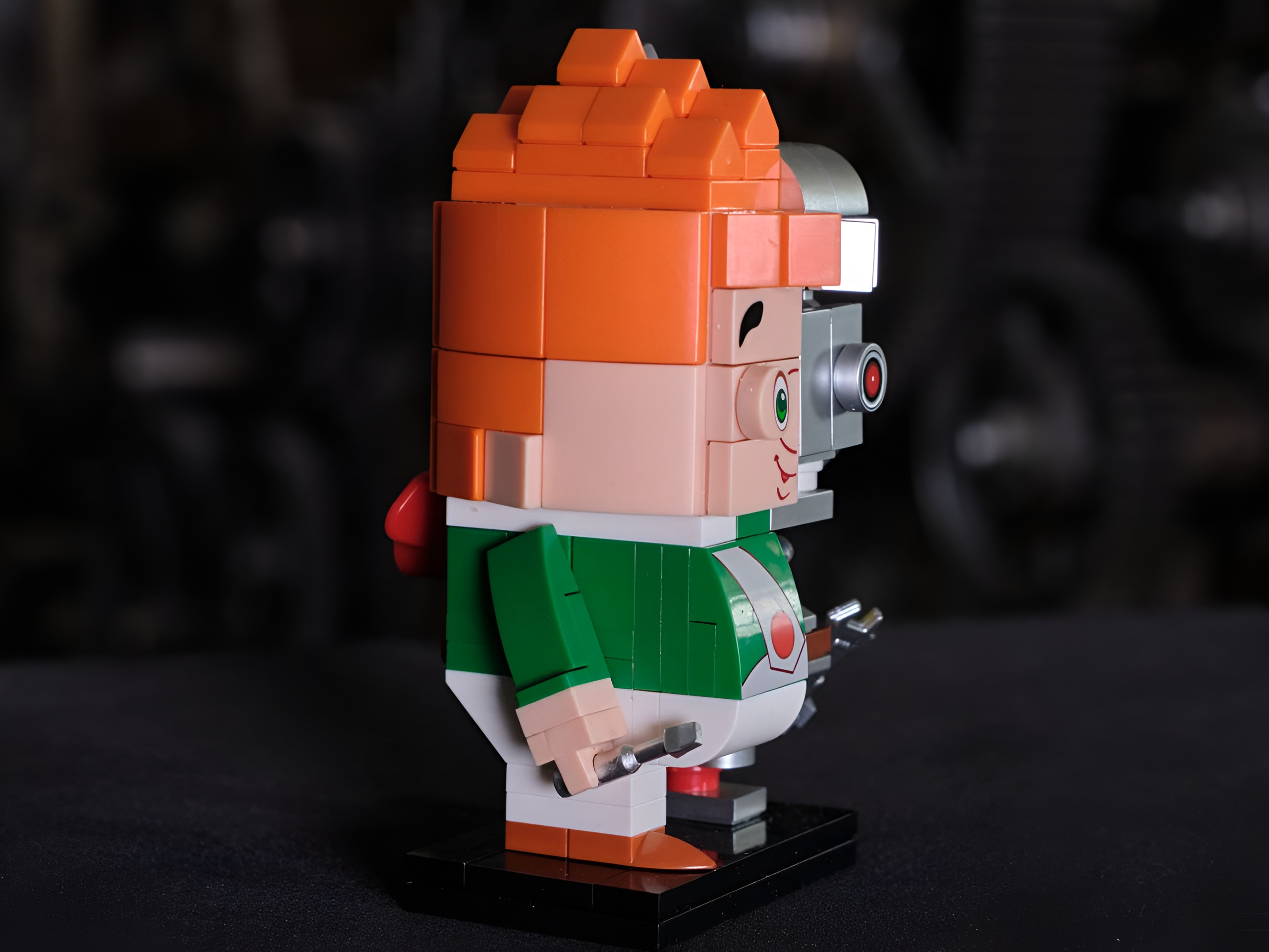 Конструктор brick labs Киборг: Карлсон из мини-блоков 142 дет. - фото 6