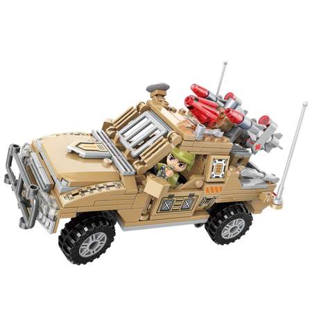 Конструктор Junfa Thunder Mission Военный пикап сборная игровая модель