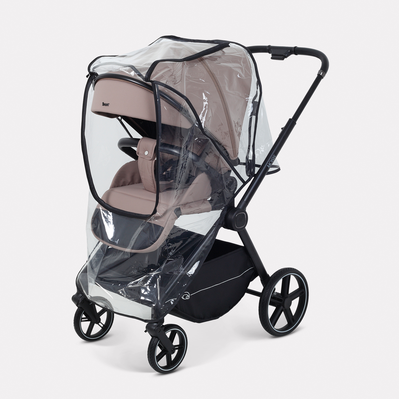 Коляска прогулочная Rant Moss коричневый - фото 10