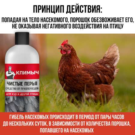 Средство КЛИМЫЧ от пухопероедов