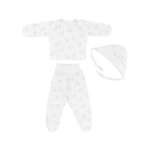 Распашонка с ползунками и чепчиком Jasikids