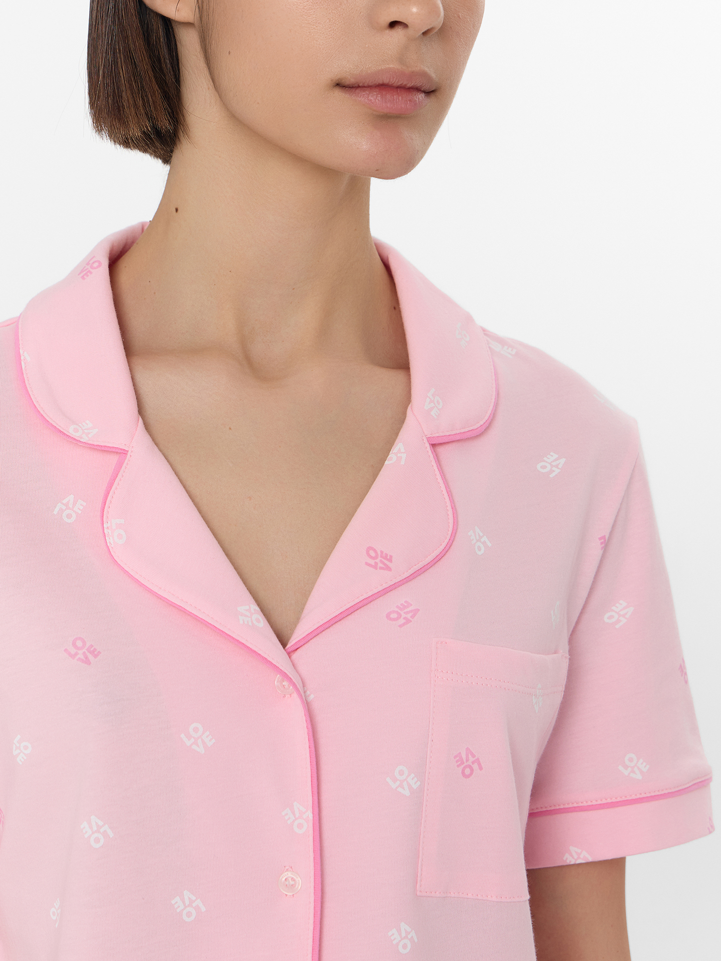 Пижама Mark Formelle (Марк Формэль) 592505-1/текст на розовом - фото 7