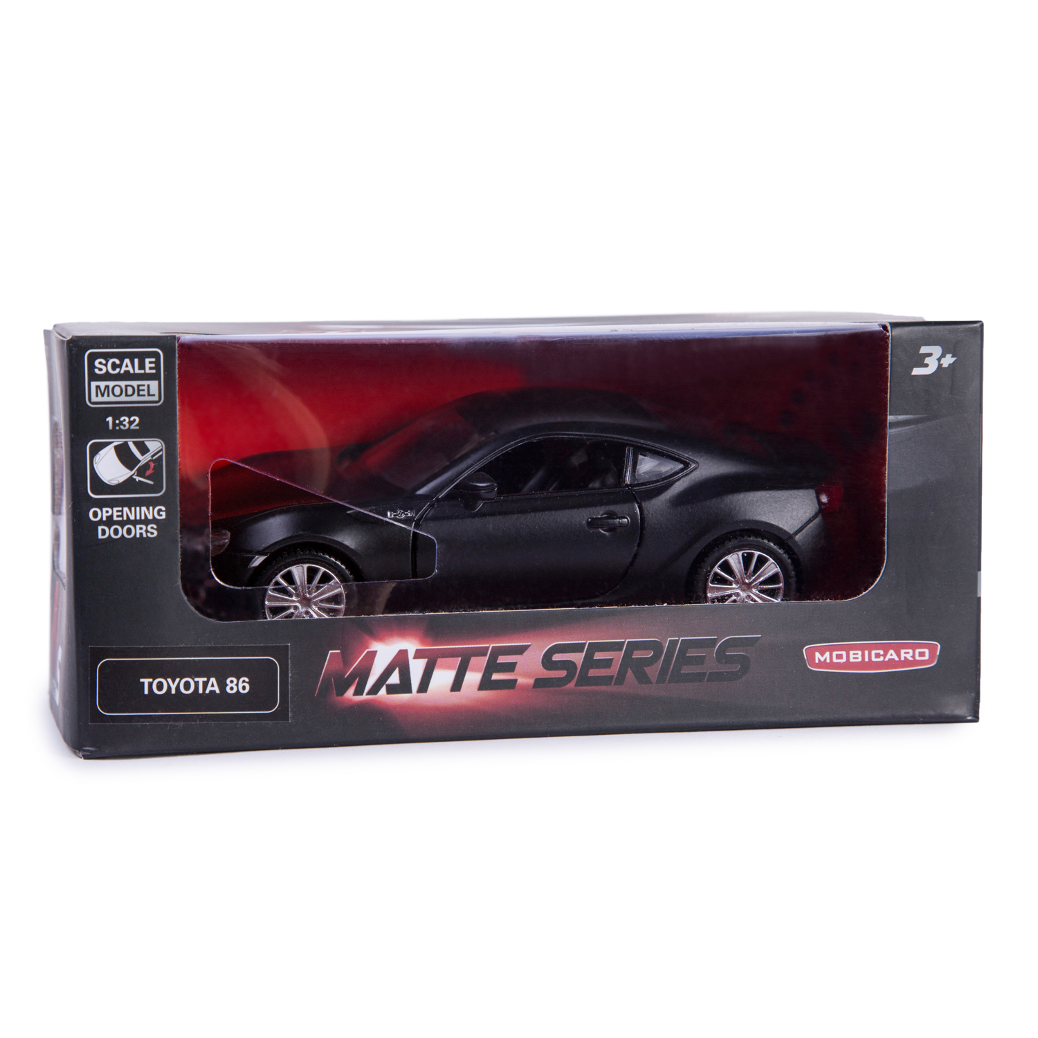 Автомобиль Mobicaro Toyota 86 Карбон 1:32 544020M - фото 3
