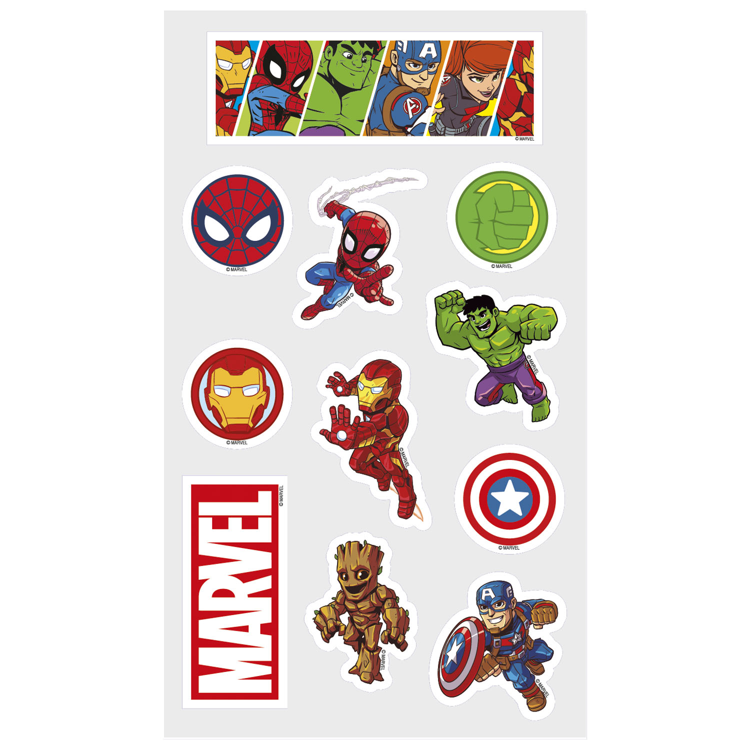 Наклейки Marvel - фото 1