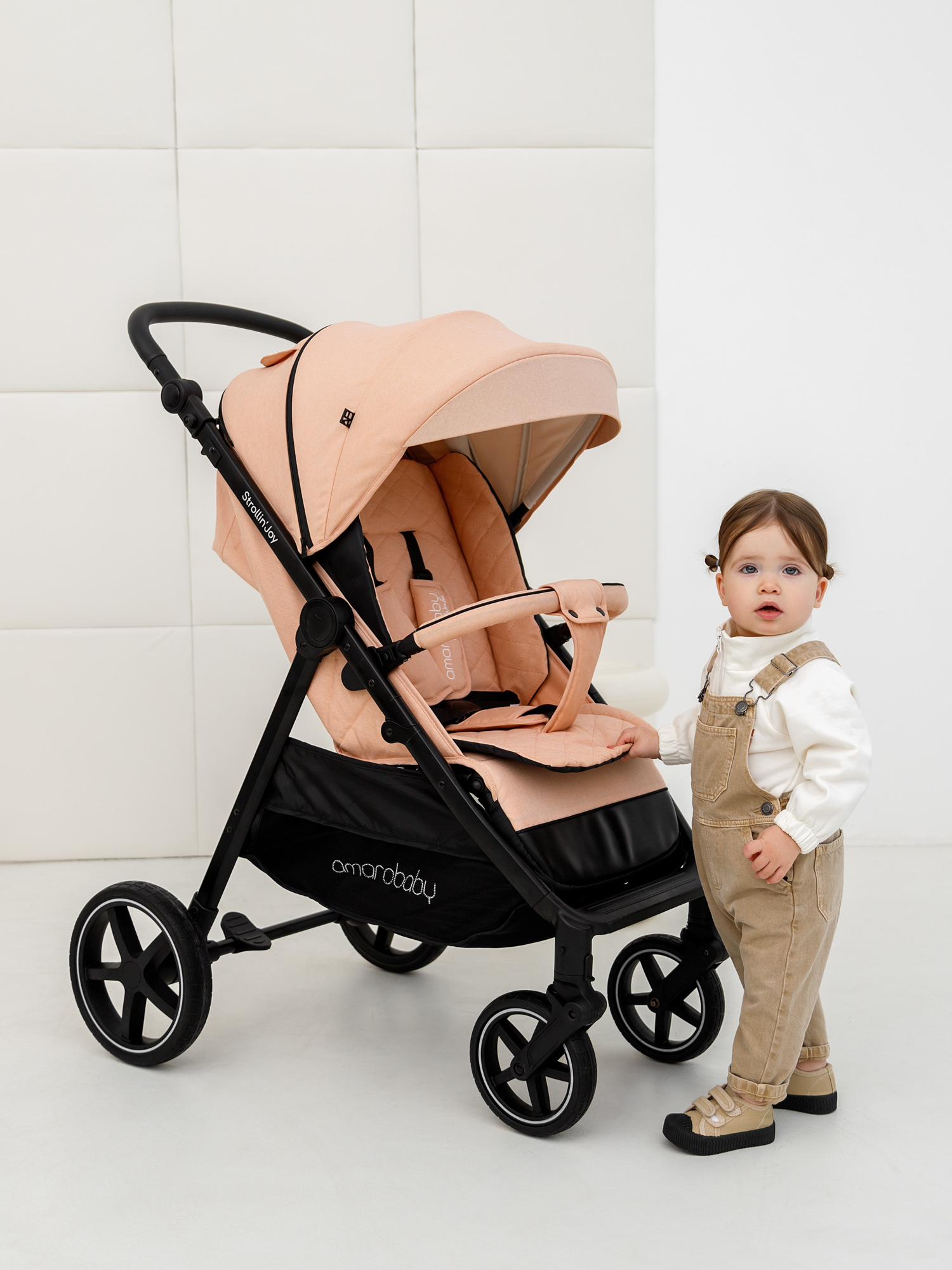 Коляска прогулочная Amarobaby StrollinJoy - фото 27