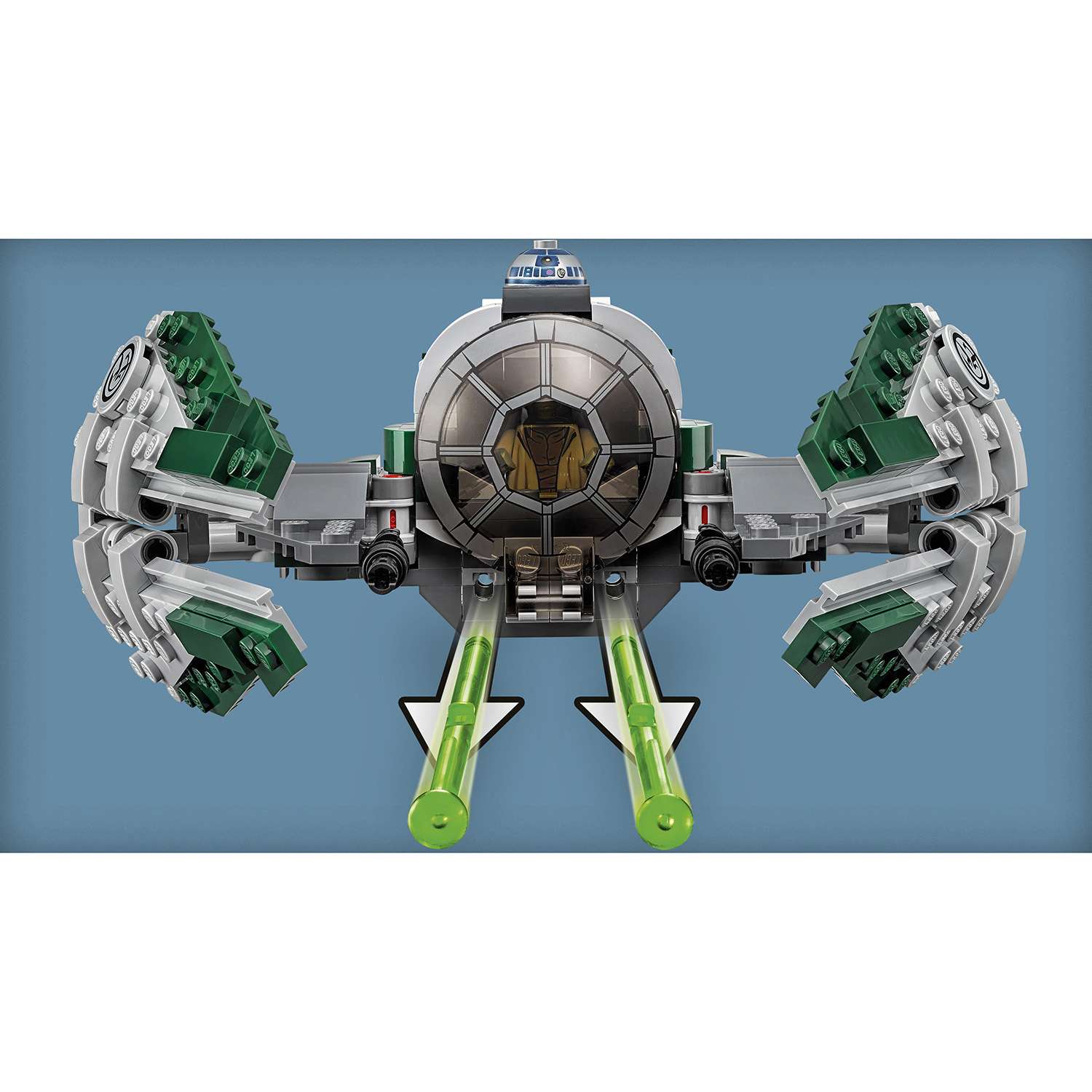 Конструктор LEGO Star Wars Звёздный истребитель Йоды блочный - фото 7