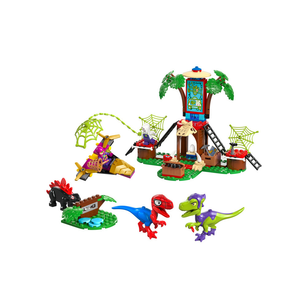 Конструктор LEGO Marvel Super Heroes Битва рапторов Спайди и Гобби 386 дет. - фото 2