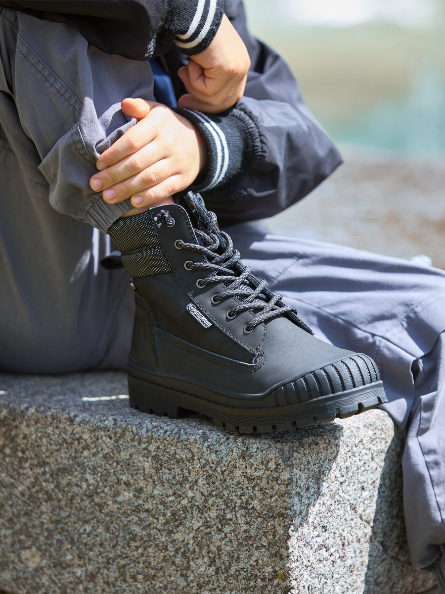 Ботинки ORTMANN kids 7.19.2_Wesel_черный матовый - фото 2