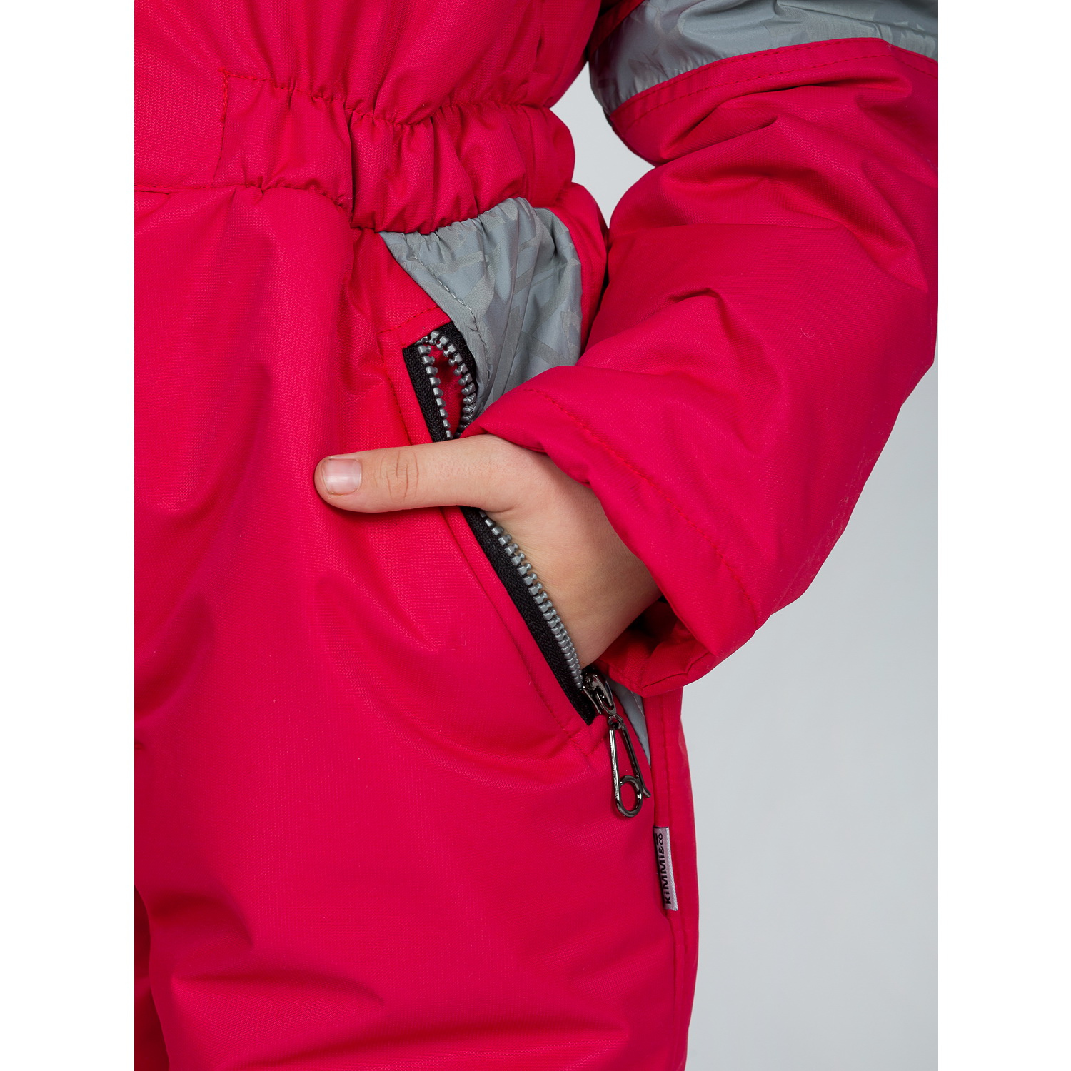 Комбинезон KiMMi co К-150830-041 красный - фото 7