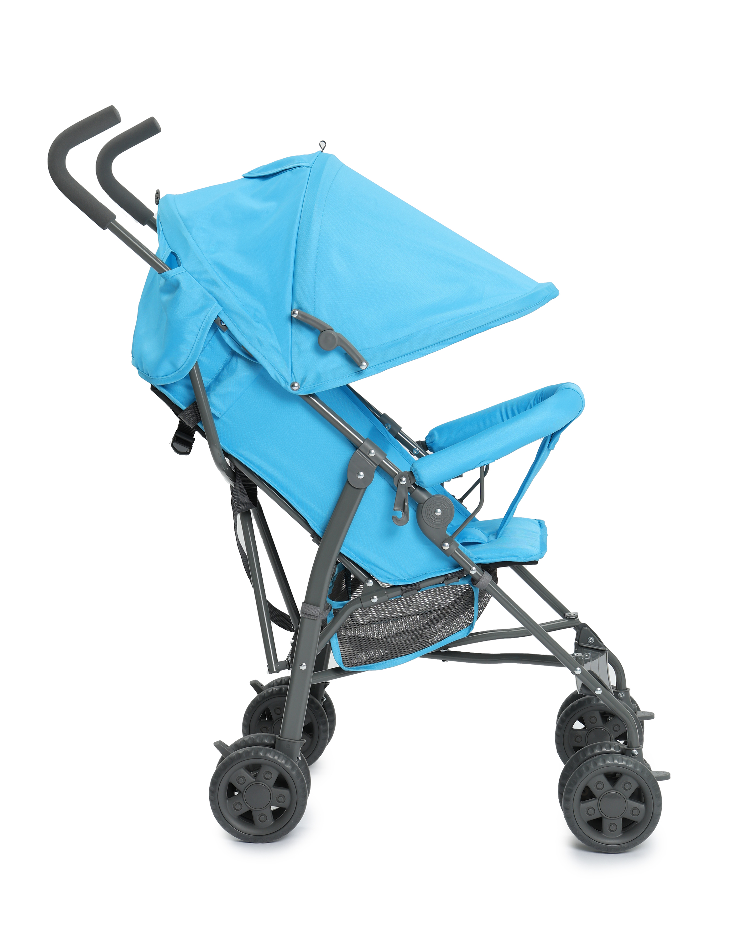 Коляска прогулочная BabyGo Mirage синий - фото 5