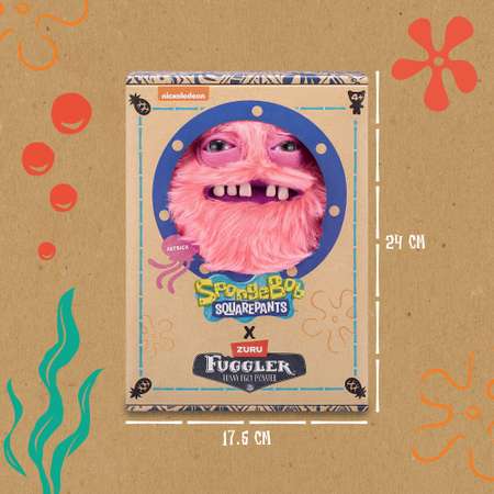 Игрушка мягкая FUGGLER Патрик Спанч Боб 24см 15701B