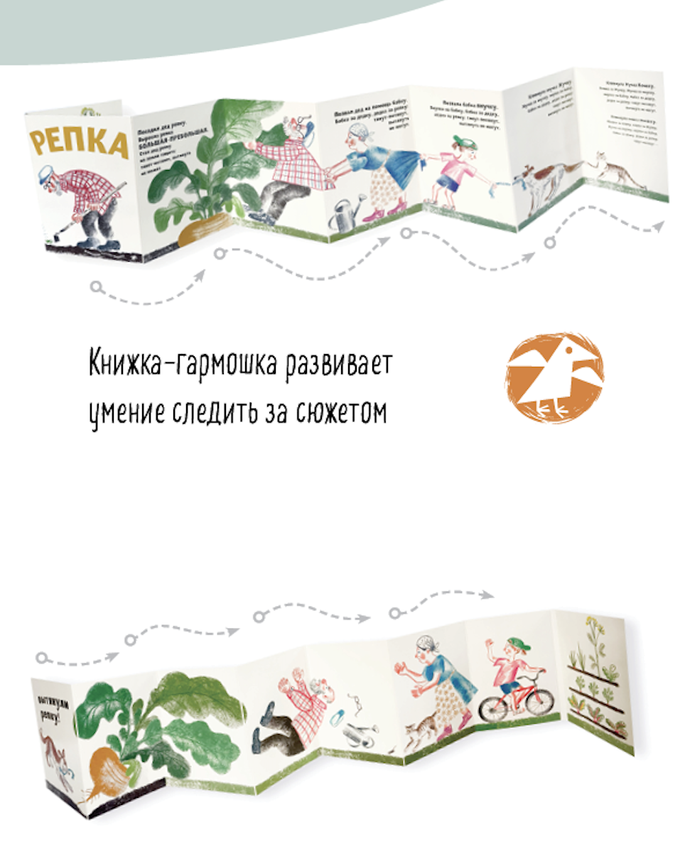 Книжка-гармошка ALBUS CORVUS иллюстрации Татьяны Кормер - фото 3