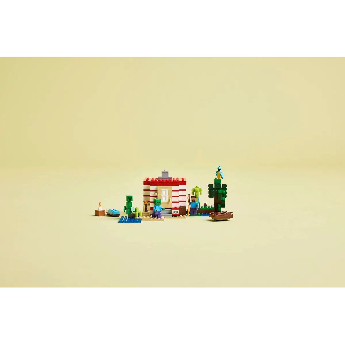Конструктор LEGO Minecraft Дом в джунглях ТНТ 287 дет. - фото 8