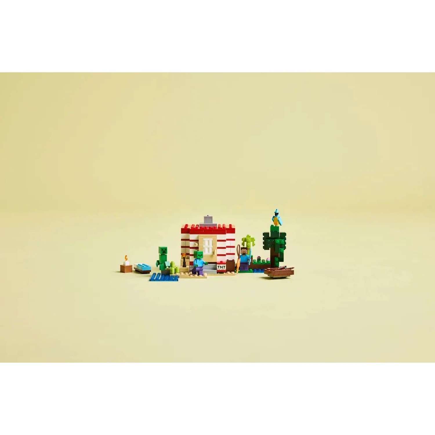Конструктор LEGO Minecraft Дом в джунглях ТНТ 287 дет. - фото 8