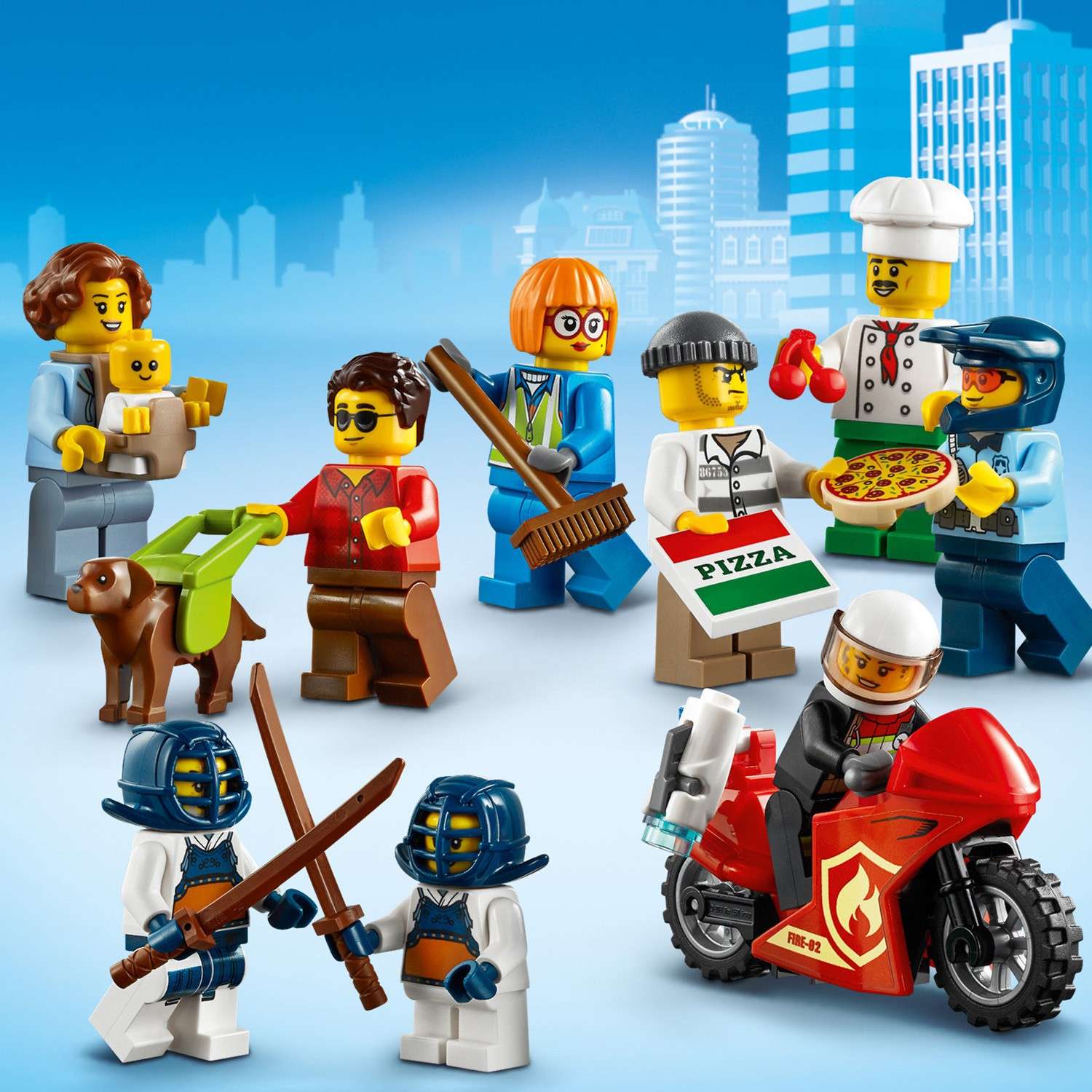 Конструктор LEGO City Центр города блочный - фото 5