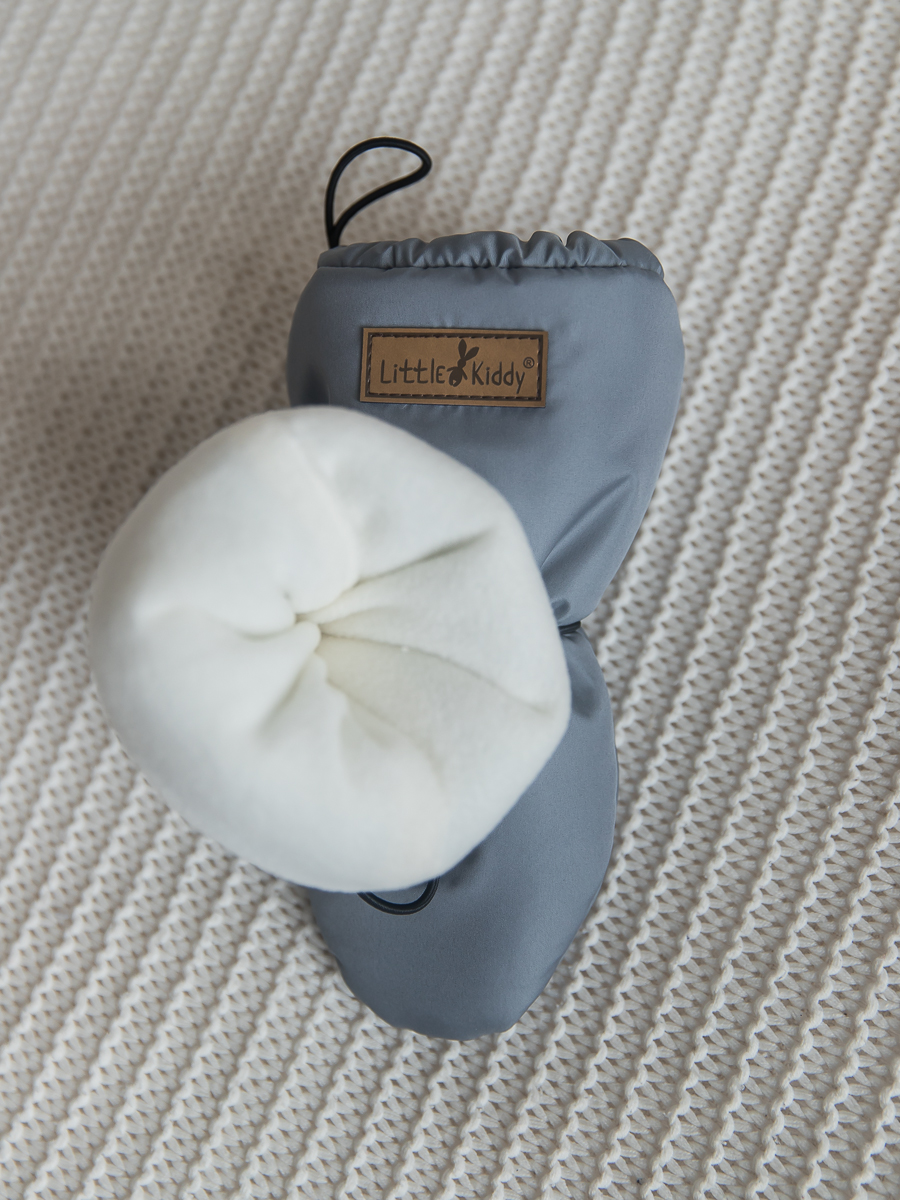 Варежки Little Kiddy varegkiсерый - фото 3